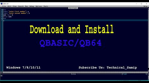 Download Qbasic .